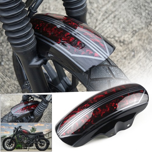 Front fender fairing black - fender,