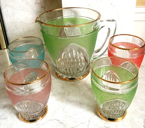 Vintage glassware 1940 s - glassware, c