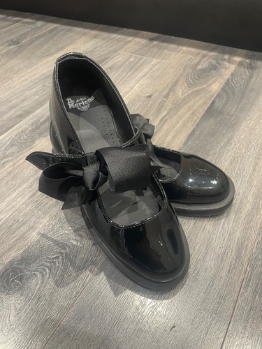 Martens mariel black patent - mariel,