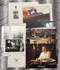 1997 Titanic Royal Premiere Mega Press Pack - Di Caprio, Winslet, Cameron