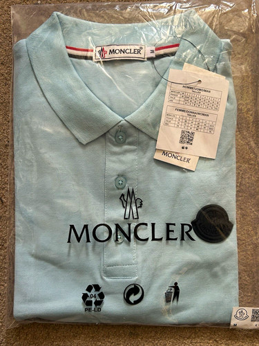 Moncler logo piqué polo - moncler,