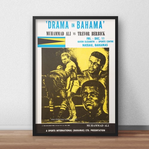 Ali berbick vintage boxing - ali,