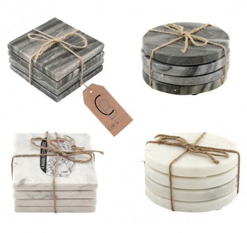 Set natural marble - set,