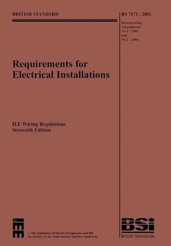 Iee wiring regulations - iee,