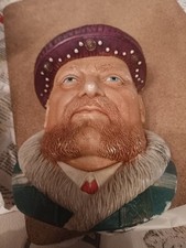 VINTAGE 1982 KING HENRY V111 CHALKWARE HEAD. MADE IN ENGLANE