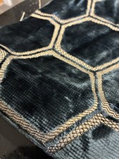 Designer Guild Manipur Fabric, Midnight