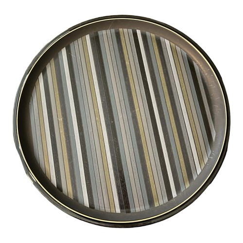 Denby jet stripes - jet, 13"