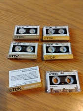 TDK micro Cassettes MC-60  x5 (no Plastic Cases)