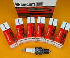 FORD ZEPHYR ZODIAC Mk4 (1967-72) MOTORCRAFT AG22 SPARK PLUGS (x6)