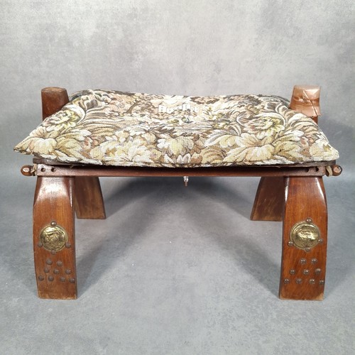 Vintage egyptian camel saddle - vintage,