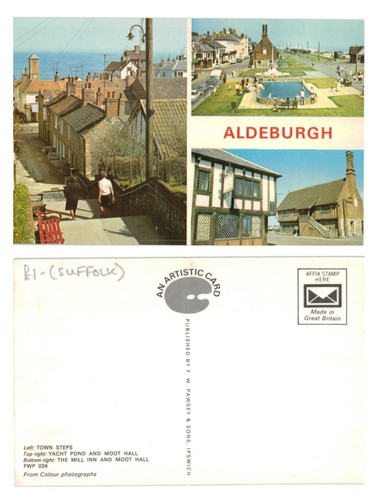 Postcard aldeburgh suffolk - aldeburgh,