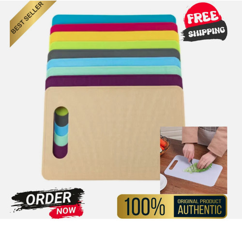 Plastic chopping board set - plastic,