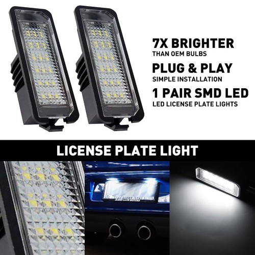 2pcs led number license plate - number,