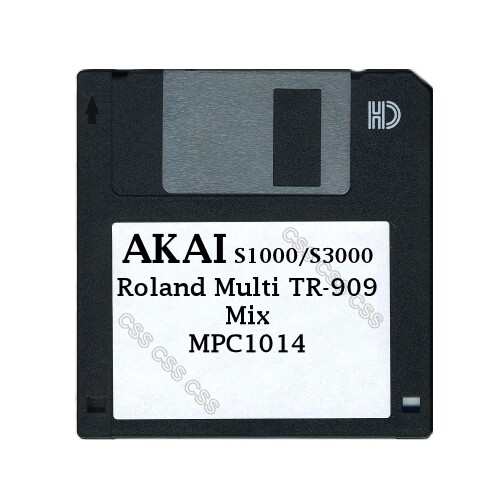 Akai s1000 s3000 floppy disk - akai,