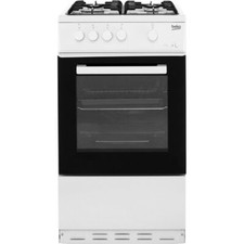 Beko KSG580W Gas Cooker with Gas Hob 50cm Free Standing White A New