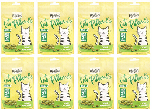 Martha cat pillows catnip - martha’s,