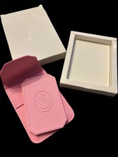 Swarovski pink metal compact - swarovski,
