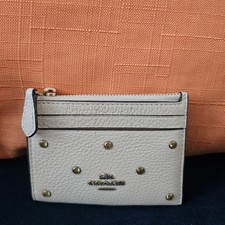Coach Women's Leather Crystal