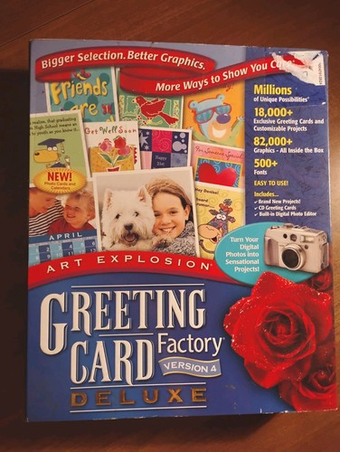 Greeting card factory deluxe - factory,