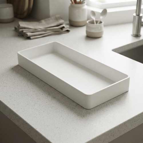 Stylish white modular desk - stylish,