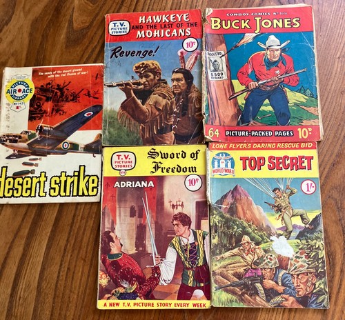 Vintage comic story - comic, x5