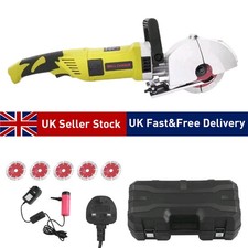 4000W Electric Wall Chaser Groove Cutting Machine w/ Water Pump Slotting Machine