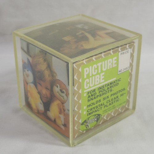 Picture cube vintage - cube, photo