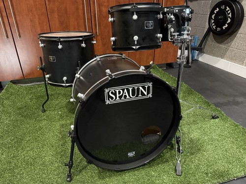 Spaun usa custom drumset black - spaun,