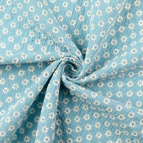 Floral embroidery cotton - embroidery,