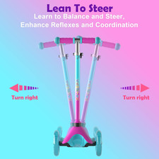 FAYDUDU 3 Wheel Scooter Kids