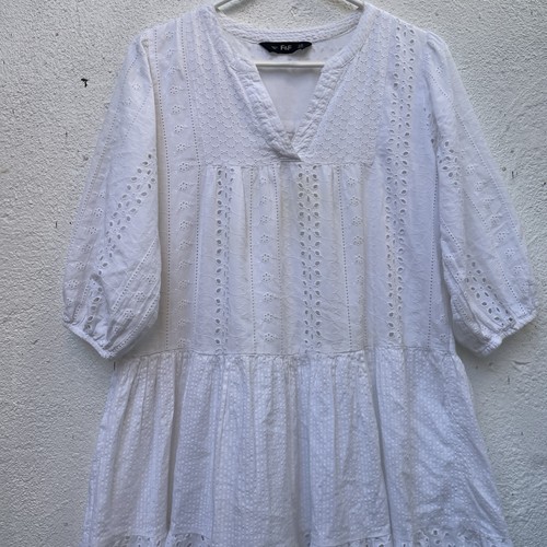 Eyelet lace summer dress - &,