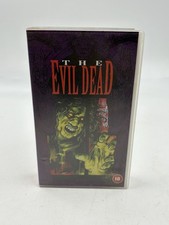 The Evil Dead VHS Video Tape