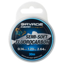 Savage Gear Semi-Soft Fluorocarbon LRF 30m NEW Predator Fishing Line