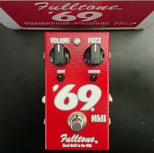 2016 - Boxed with Manual - Fulltone '69 MkII Germanium Fuzz 2010s - Red