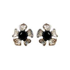 Whitby Jet in 925 Sterling