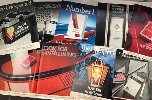 Cigarette magazine adverts - cigarette,
