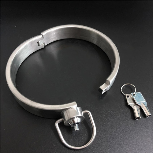 Stainless steel handcuffs - steel,