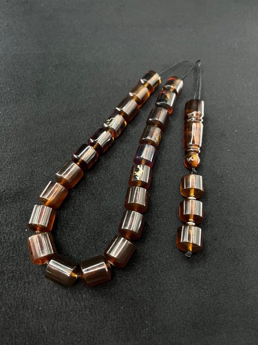 Authentic blue amber komboloi - authentic,