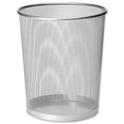 Metal mesh black wire bin - mesh,