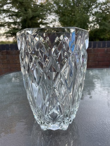 Heavy clear pressed glass - pressed,