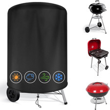 OFFCUP BBQ Cover for Weber 57cm/ 22in Charcoal Grills, Heavy Duty Waterproof PU 