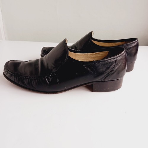 Grenson moccasin loafer black - grenson,