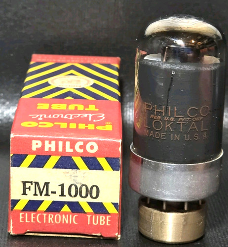 Rare philco 1000 loctal - 1, fm-1000