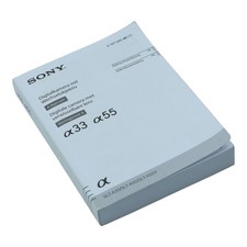 Sony A33 A33 A55 A55