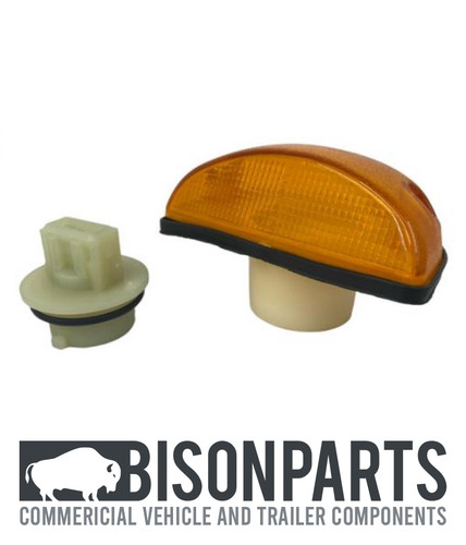 Amber side repeater lamp - amber, &
