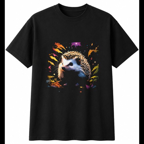 African pygmy hedgehog - hedgehog, glowing
