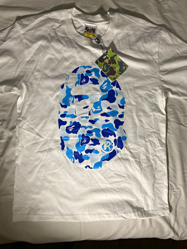 Bathing ape bape white camo - bathing,