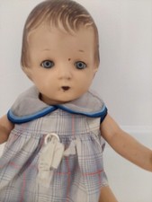 1930s Horsman Patsy-Like 17" Tall Composite Moulded Hair Movable Limbs & Eyes