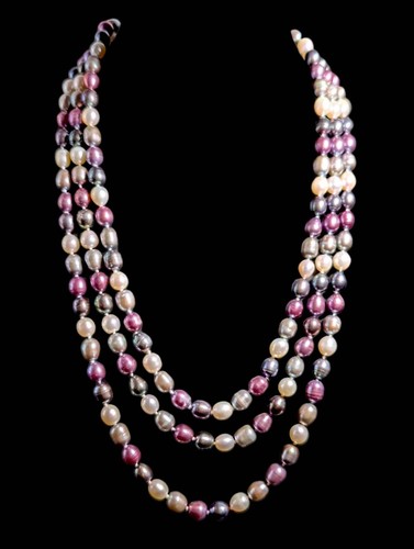 Vintage multi color hand - 54",
