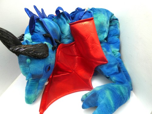 Kids ride dragon costume - kids, on